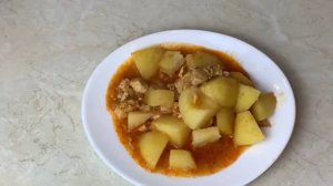 Картошка, Куриное Филе и 1 Перец!! Вкусный и Быстрый Обед или Ужин! Жаркое в мультиварке!