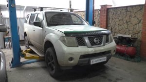 Замена двигателя на Nissan Pathfinder R51 2,5 Ниссан Патфайндер 2009 1часть