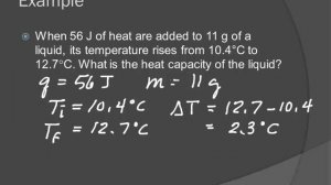 20 3.12 Energy and Heat Capacity Calculations