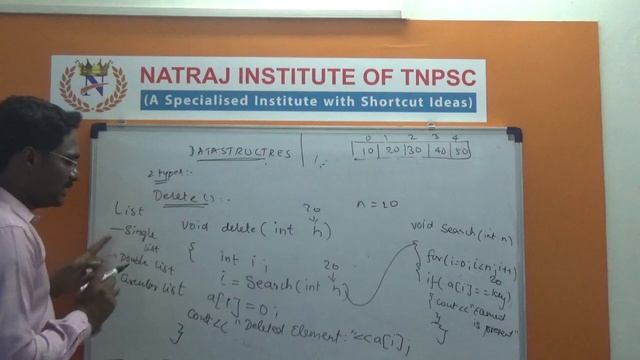 TRB - Computer Instructor - Data Structure class.