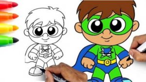 Как нарисовать Супер Почему - Super Why