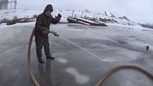 Разработка грунта под насосной