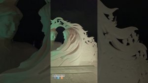 Волшебный лёд Сибири, 2025 год. Снежные скульптуры.