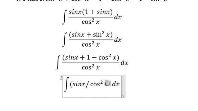 Calculus Help: Integral ∫ sinx/(1-sinx) dx - Integration - Trigonometry - Solved!!! смотреть онлайн