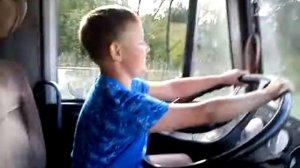 Я первый раз за рулём МАЗА