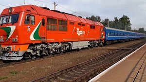 ТЭП70БС-206 с поездом №634Б Коммунары-Гродно.