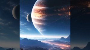 AI Видео. Нейросеть сгенерировала ролик про космос, будущее и другие миры.