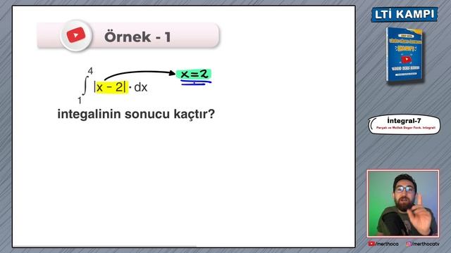 İntegral-7 | Limit Türev İntegral Kampı | Mert Hoca (PDF) (Parçalı ve Mutlak Değer Fonk. İntegrali) смотреть онлайн