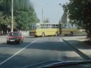 Обучение вождению автомобилем. СССР 1989год.