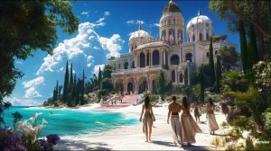 COSTUME BALL ON THE MARVELOUS ISLAND PALACE