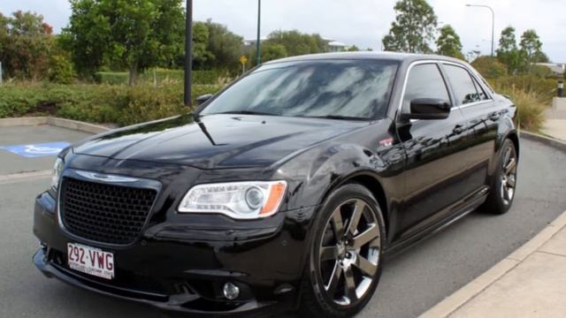 2012 Chrysler 300 SRT-8 Black 5 Speed Sports Automatic Sedan смотреть онлайн