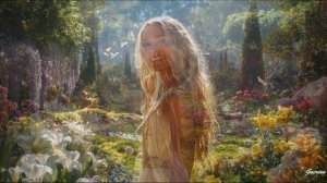 Romantic gardens,  luxurious mansions and romantic people