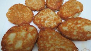 Драники с куриным фаршем