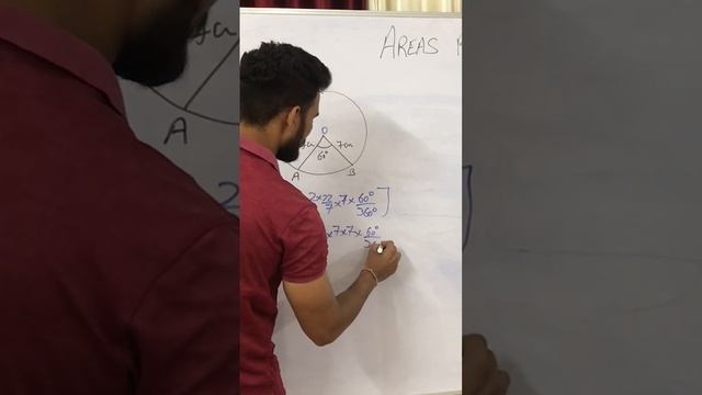 Circles class 10 | areas related to circles | area of sector | area of segment | length of arc |