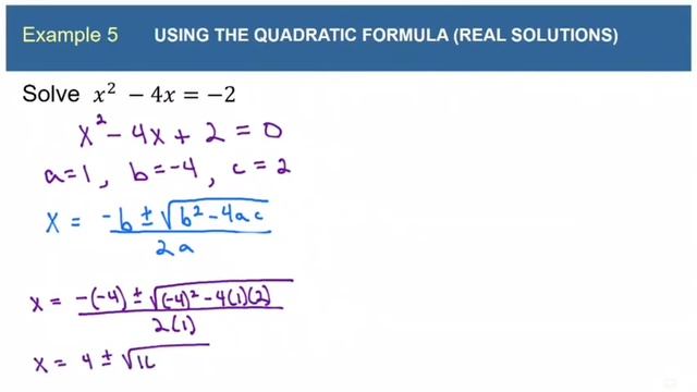 College Algebra 1.4 Quadratic Equations, Part 2 смотреть онлайн