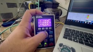 Delta C2000 Inveter Test in frequency 2000 Hz