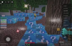 Играем. Майнкрафт. Роблокс. Игры. Ну а мы по сети играем в Майнкрафт в Роблоксе. Присоединяйтесь