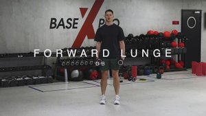 FORWARD LUNGE DB/ Выпады вперед на месте с гантелями