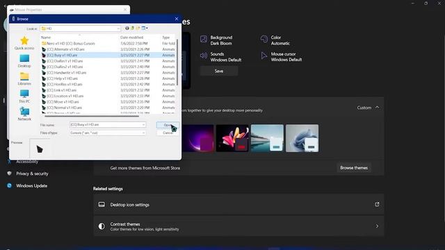 How to use custom mouse pointer in Windows 11/10 (2022) | | Bangla Tutorial смотреть онлайн
