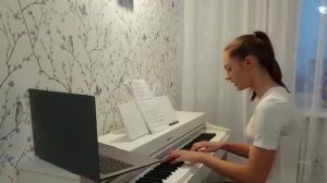 Фрагмент урока по сольфеджио в музыкальной онлайн-школе onlinepiano.me