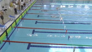 Первенство Московской академии плавания 1 день - мужчины спина 100 м.