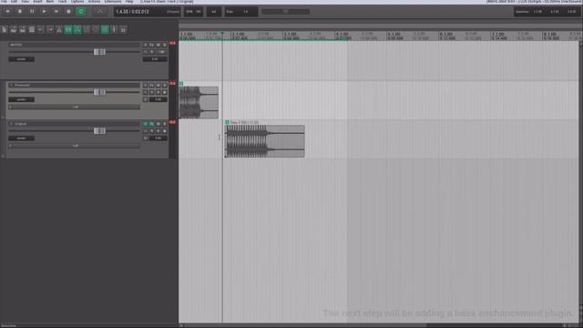 Using signal processing for weapon sound design