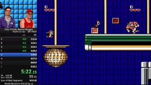 Chip 'N Dale: Rescue Rangers Any% Co-op Speedrun in 9m 15s 930ms WR (03.09.2022 год)