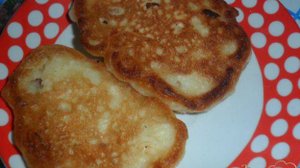 Оладьи с яблоками