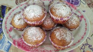 Маффины с грецкими орехами