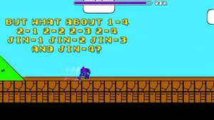 прохождение Syobon Action. geometry dash.