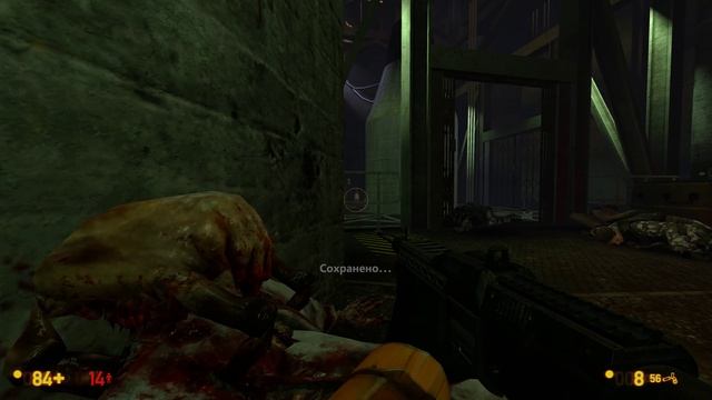 Прохождение Half Life Black Mesa #6 По рельсам Максимальная сложность NoComments