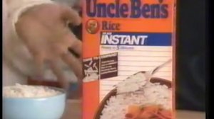 Uncle Ben's Rice commercial late 80s