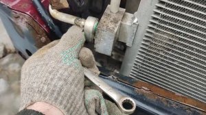 Радиатор кондея Чери Тиго