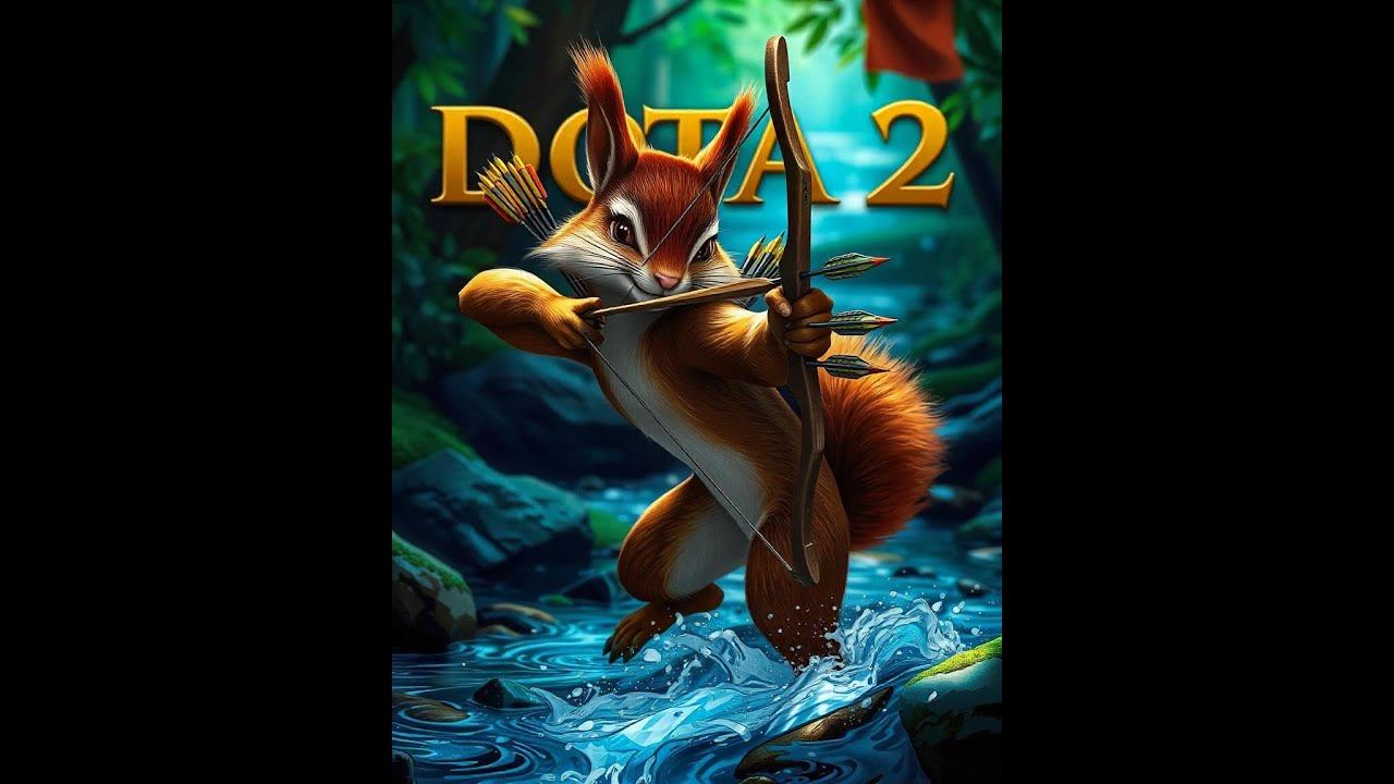 Hoodwink в Dota 2 , общение, музыка DOTA 2 Vibe Streame