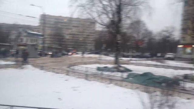 Подготовка фундамента под памятник на пл. Мужества в Петербурге смотреть онлайн