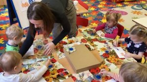 "Клубочек для котёнка". Изобразительная деятельность в группе раннего возраста. Группа №2 "Птенчики