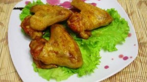 Запеченные куриные крылья