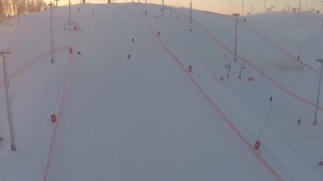 Зима в "Охта парке" смотреть онлайн