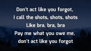 Rihanna - Bitch Better Have My Money (Lyrics)