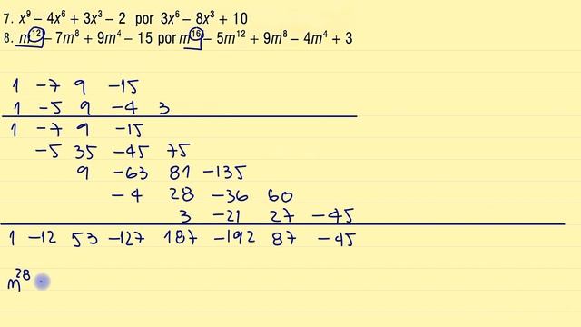 Algebra de Baldor Desde Cero - Ejercicio 45 смотреть онлайн