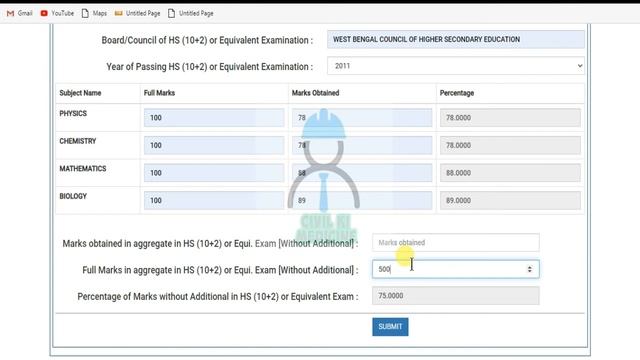 COMPLETE ONLINE APPLICATION PROCESS II ADMISSION FOR D.PHARM/PART TIME DIPLOMA/HMCT/3DAG..II PART-2