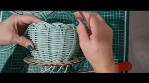 корзинка с двойным дном 2 часть