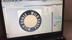 Делаем круглую эмблему с текстом по кругу