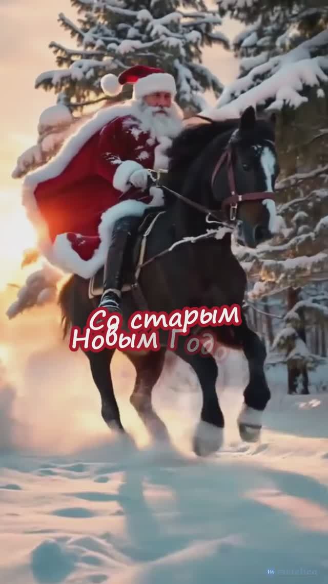 Праздничного настроения! Со старым Новым Годом!