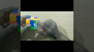 how to make plus with rubics cube in 5 second 3*3*3* white