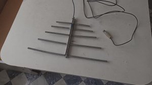 Обзор для обьявления. Самосборная комнатная антена для телевизора из ссср.
