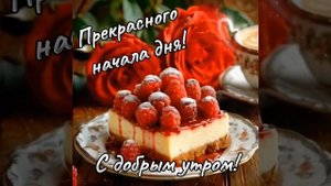 Прекрасного начала дня! С добрым утром!