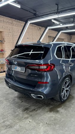 Полировка кузова BMW X5 и нанесение керамического состава