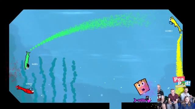 Rocket Fish - Local multiplayer Gameplay SOFA JAM with Peapod Games смотреть онлайн