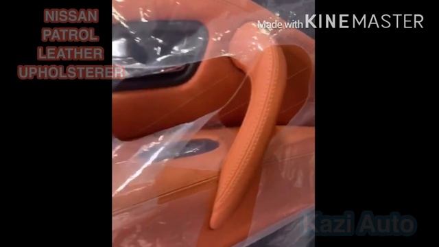KAZI AUTO  CAR UPHOLSTERY FOR NISSAN PATROL 2020  100 ORIGINAL LEATHER  2 YEARS WARRANTY
